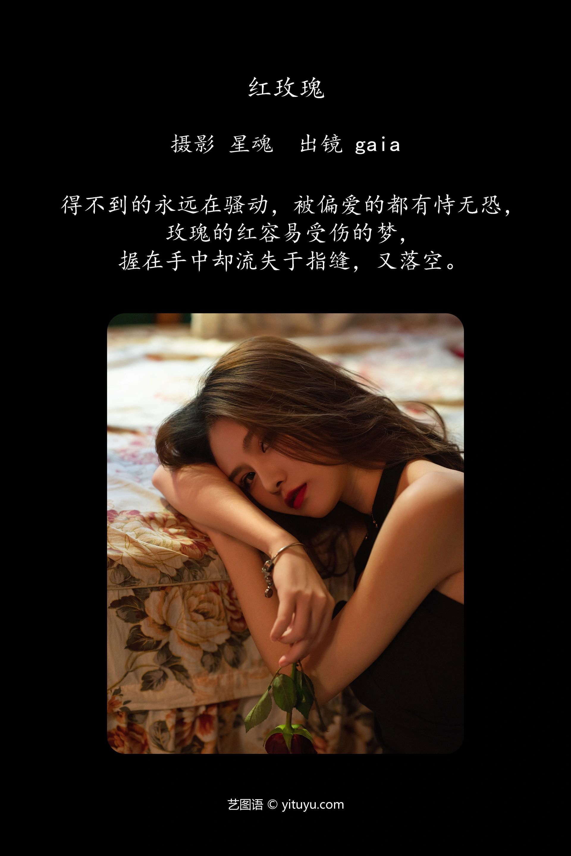 [YITUYU艺图语]2023.12.30 红玫瑰 Gaia 1